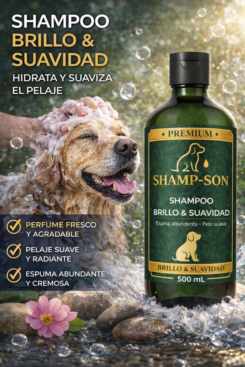 Shampoo Brillo y Suavidad